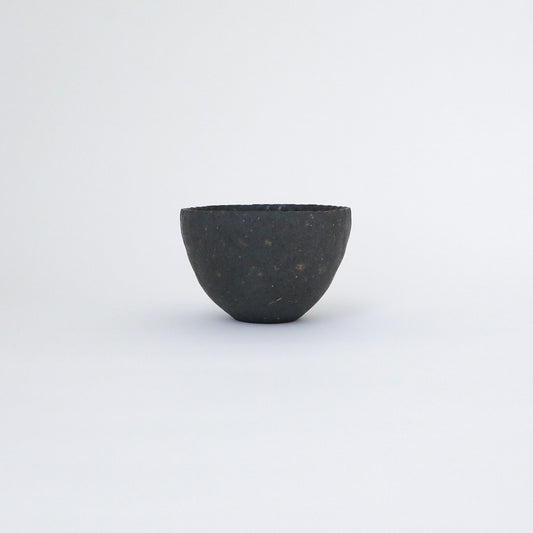 黒焼締小碗