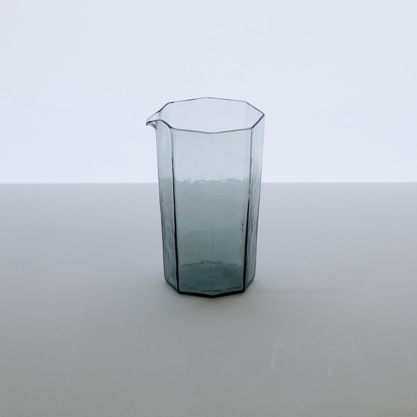 藍八角片口 L