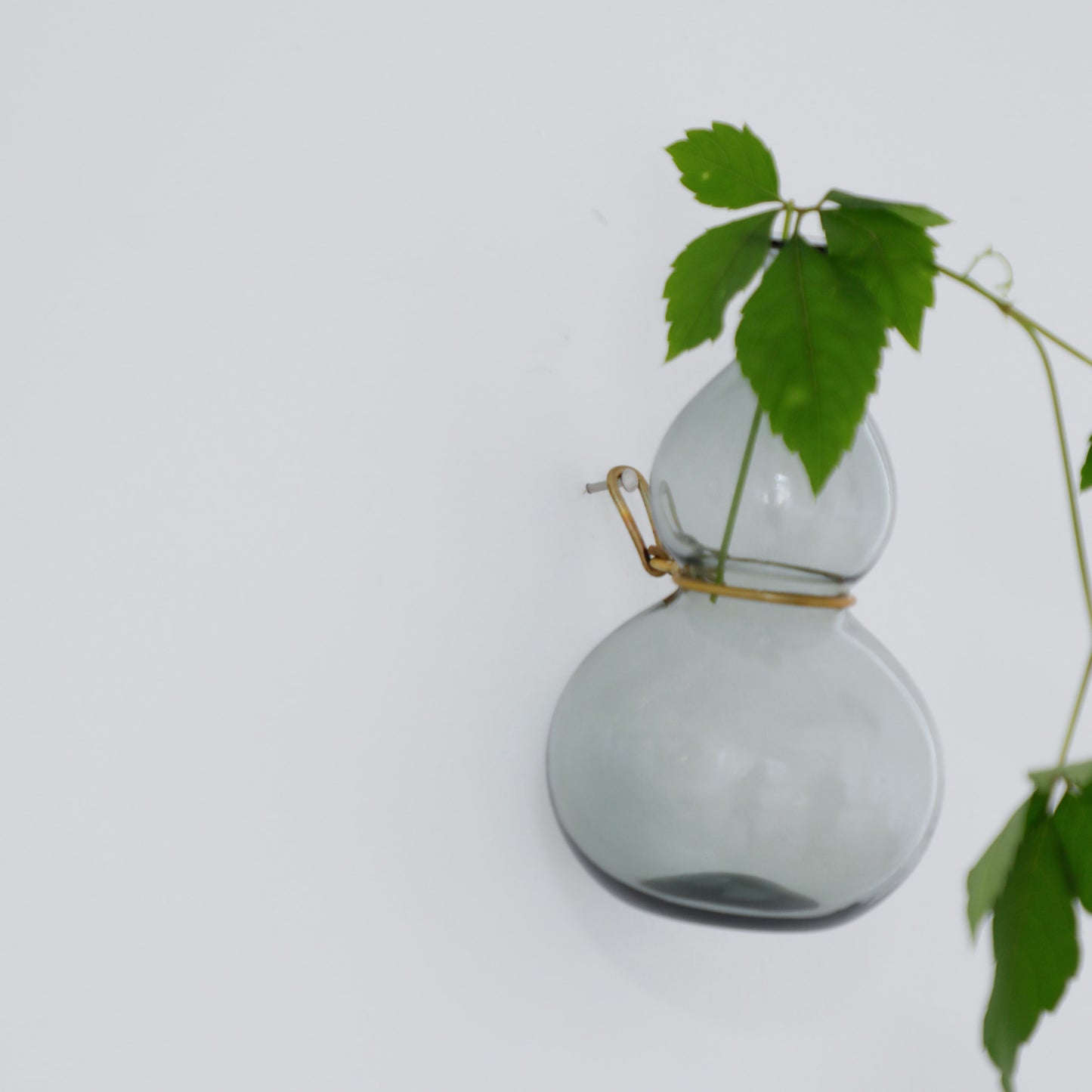 藍瓢掛花入 B