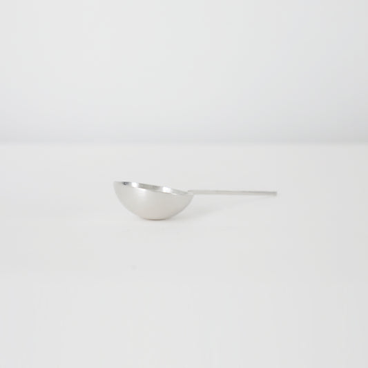 coffee bean spoon - silver