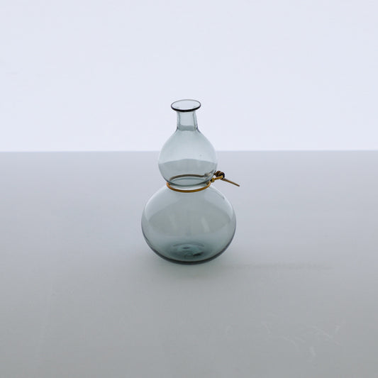 藍瓢掛花入 B