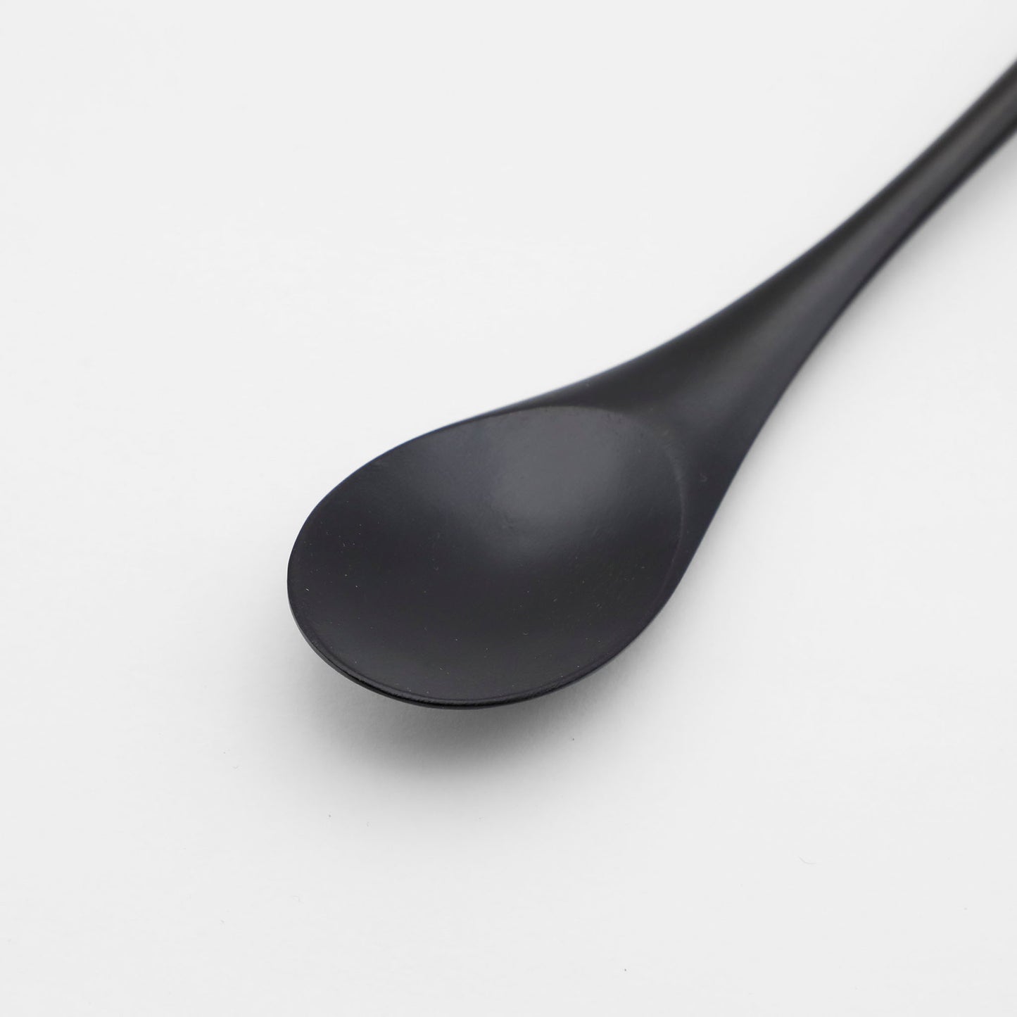スプーン 中　黒漆