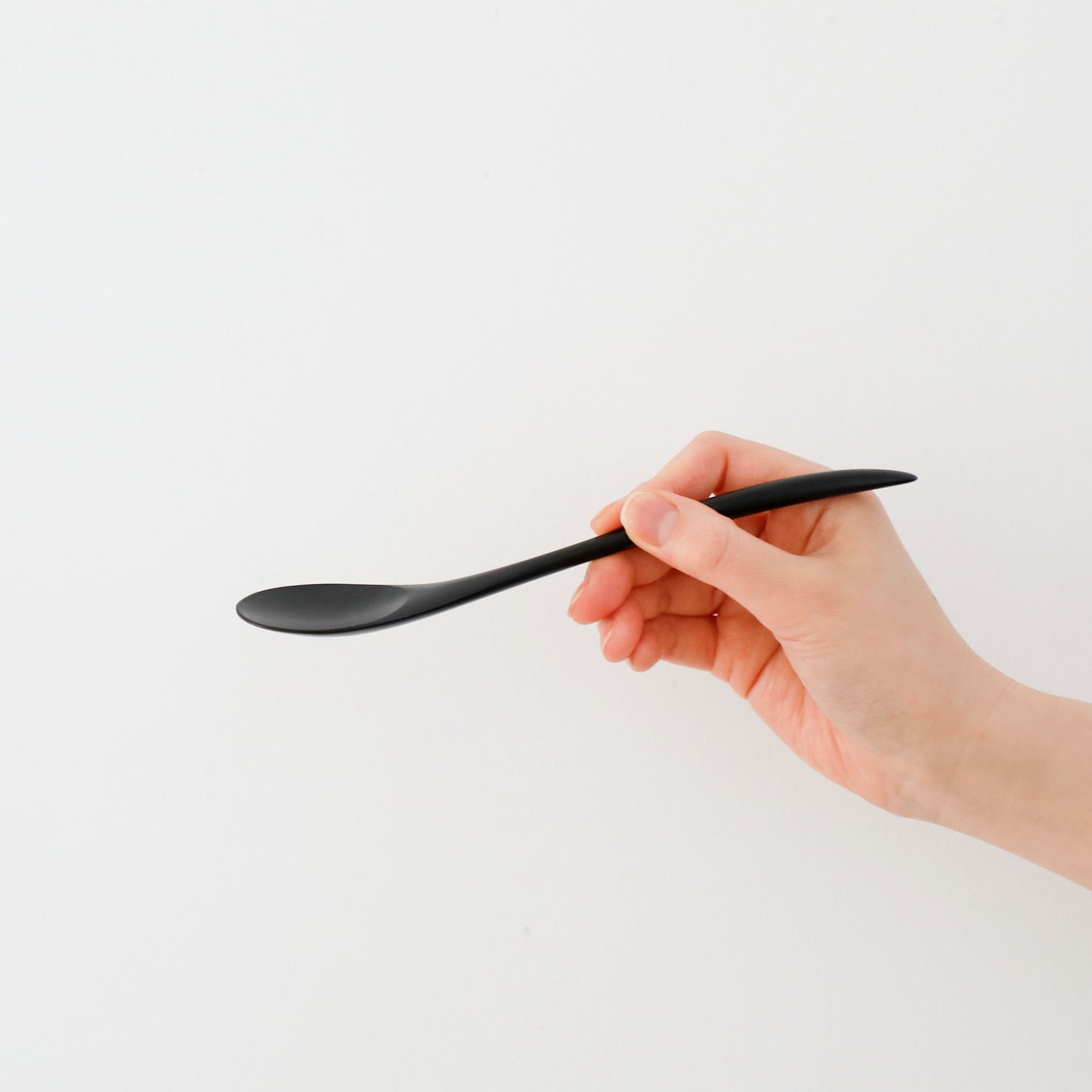 スプーン 中　黒漆